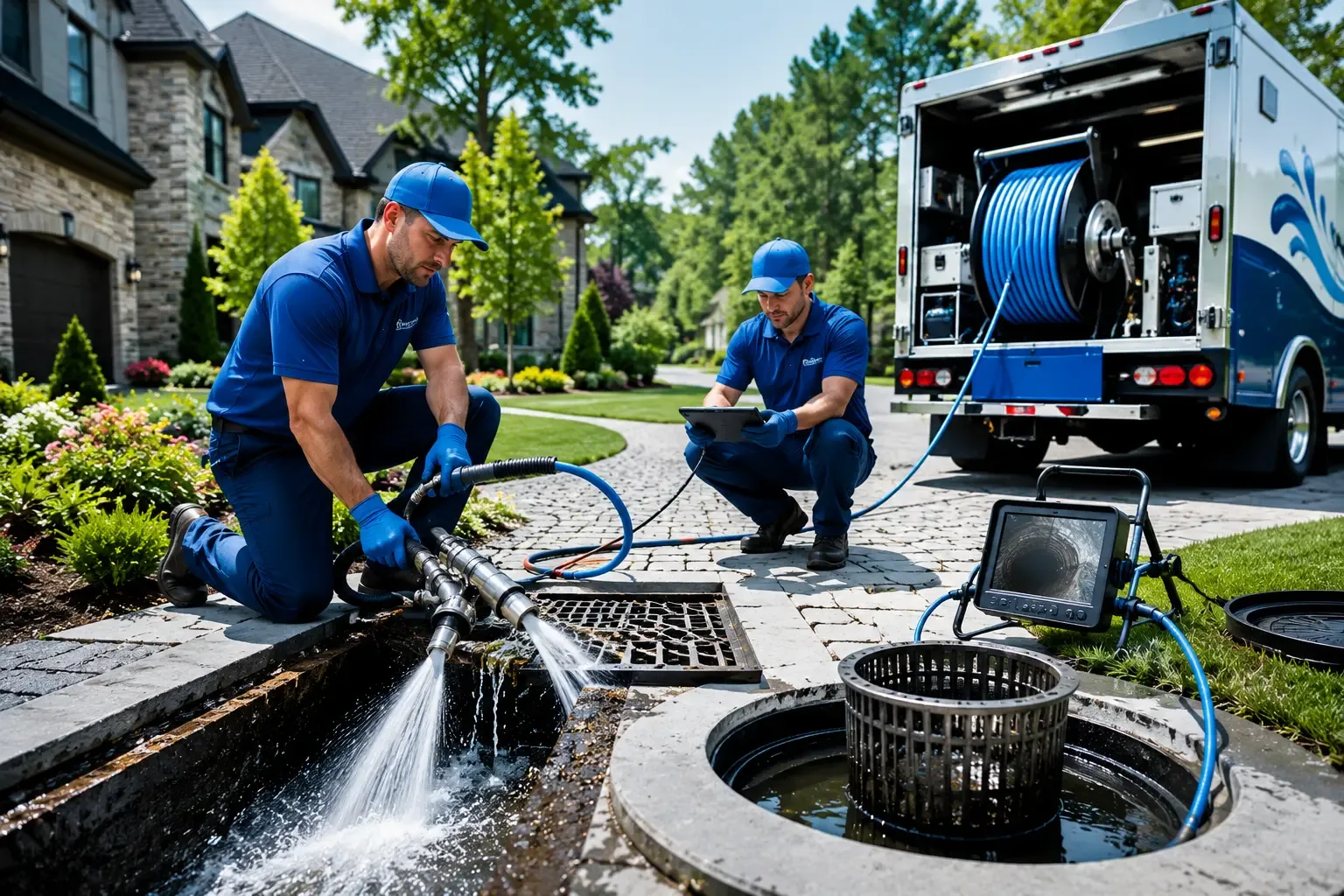 Local outdoor drain cleaning professionals in Methuen, MA